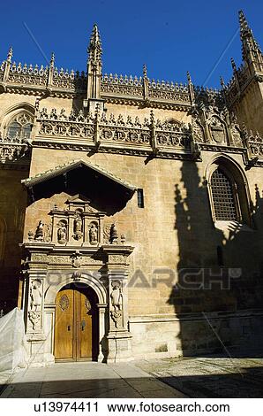 Spain, Andalusia, Andalucia, Granada, Architecture, Art, Cathedral View Large Photo Image Stock Image - Spain, Andalusia, Andalucia, Granada, Architecture, Art, Cathedral. Fotosearch