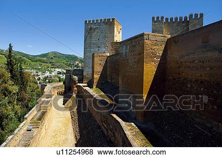Spain, Andalusia, Andalucia, Granada, Moorish architecture, Moorish, Moorish construction View Large Photo Image Stock Photo - Spain, Andalusia, Andalucia, Granada, Moorish architecture, Moorish, Moorish construction. Fotosearch