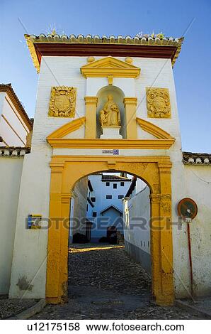 Spain, Andalusia, Andalucia, Granada, City, Town, Albaicin View Large Photo Image Stock Photo - Spain, Andalusia, Andalucia, Granada, City, Town, Albaicin. Fotosearch