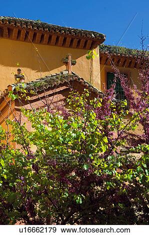 Spain, Andalusia, Andalucia, Granada, Architecture, City, Town View Large Photo Image Stock Photo - Spain, Andalusia, Andalucia, Granada, Architecture, City, Town. Fotosearch