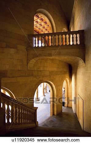Stock Photography - Spain, Andalusia, Andalucia, Granada, Palace, Architecture, Art. Fotosearch
