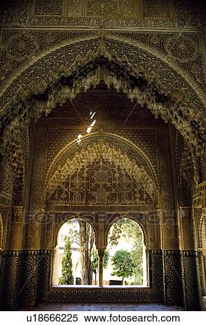 Spain, Andalusia, Andalucia, Granada, Moorish architecture, Moorish, Moorish construction View Large Photo Image Stock Photography - Spain, Andalusia, Andalucia, Granada, Moorish architecture, Moorish, Moorish construction. Fotosearch
