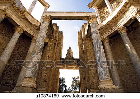 Stock Photo - Roman theater in Spain. Fotosearch