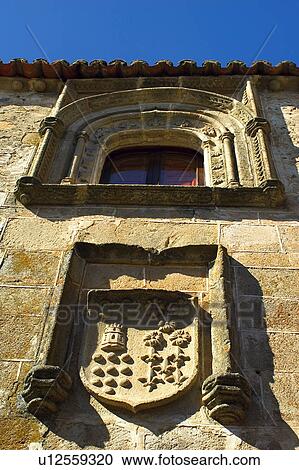 Spain, Extremadura, Caceres, Trujillo, Architectural details, Facade, Heraldry View Large Photo Image Stock Image - Spain, Extremadura, Caceres, Trujillo, Architectural details, Facade, Heraldry. Fotosearch