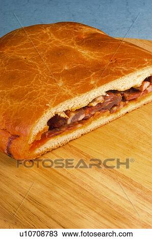 Spain, Extremadura, Gastronomy, Food, Typical, Pie, Cut View Large Photo Image Stock Image - Spain, Extremadura, Gastronomy, Food, Typical, Pie, Cut. Fotosearch