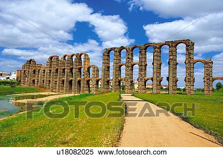 Stock Photography - Spanish architectural ruins. Fotosearch