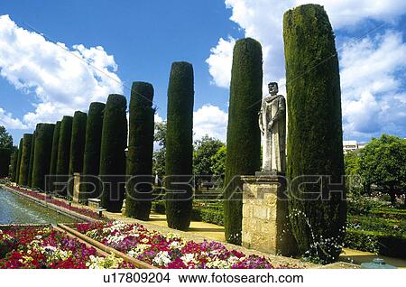 Picture - Spain, Andalucia, Andalusia, Cordoba, Architecture, Alcazar, Citadel. Fotosearch