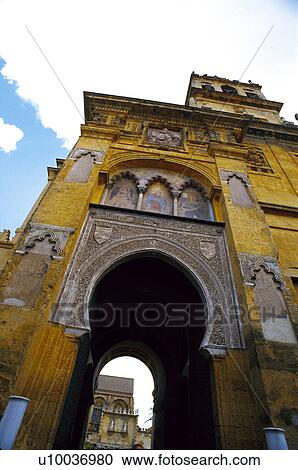 Stock Image - Spain, Andalucia, Andalusia, Cordoba, Outside, Architecture, Architectural. Fotosearch