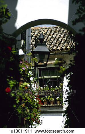Spain, Andalucia, Andalusia, Cordoba, Street, Roof, Balcony View Large Photo Image Stock Image - Spain, Andalucia, Andalusia, Cordoba, Street, Roof, Balcony. Fotosearch