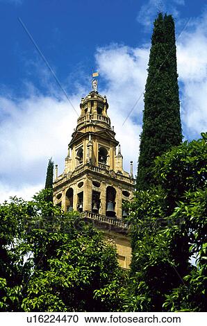 Stock Image - Spain, Andalucia, Andalusia, Cordoba, Outside, Architecture, Architectural. Fotosearch