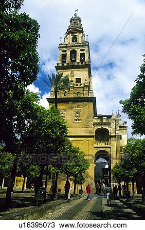 Stock Image - Spain, Andalucia, Andalusia, Cordoba, Outside, Architecture, Architectural. Fotosearch
