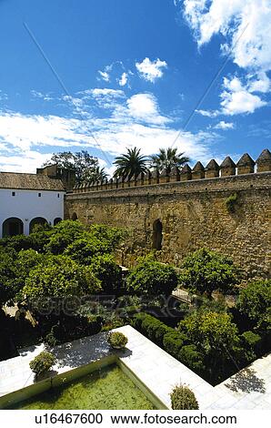 Spain, Andalucia, Andalusia, Cordoba, Architecture, Alcazar, Bridge View Large Photo Image Stock Image - Spain, Andalucia, Andalusia, Cordoba, Architecture, Alcazar, Bridge. Fotosearch