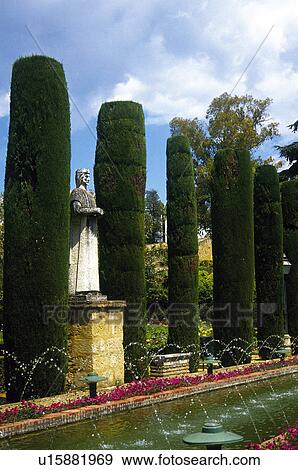 Stock Photo - Spain, Andalucia, Andalusia, Cordoba, Architecture, Alcazar, Citadel. Fotosearch
