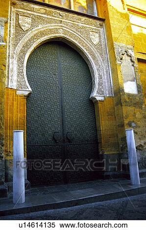 Stock Photography - Spain, Andalucia, Andalusia, Cordoba, Outside, Architecture, Architectural. Fotosearch