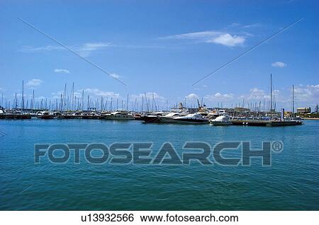 Spain, Alicante, Harbor, Harbour, Ship, Ships, Boat View Large Photo Image Stock Photograph - Spain, Alicante, Harbor, Harbour, Ship, Ships, Boat. Fotosearch
