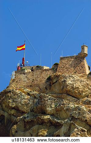 Spain, Alicante, Mountain, Mountains, Nature, Landscape, Fortress View Large Photo Image Stock Image - Spain, Alicante, Mountain, Mountains, Nature, Landscape, Fortress. Fotosearch