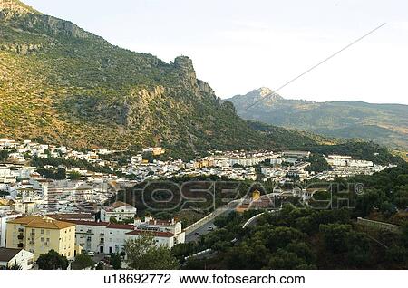 Spain, Andalucia, Andalusia, Cadiz, Ubrique, City, Views of the city View Large Photo Image Stock Image - Spain, Andalucia, Andalusia, Cadiz, Ubrique, City, Views of the city. Fotosearch