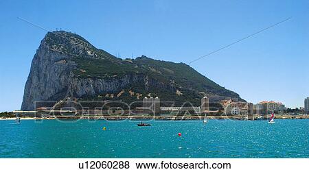 Spain, Andalucia, Andalusia, Cadiz, Gibraltar, Peñon de gibraltar, Algeciras View Large Photo Image Stock Photo - Spain, Andalucia, Andalusia, Cadiz, Gibraltar, Peñon de gibraltar, Algeciras. Fotosearch