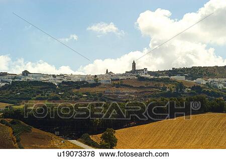 Spain, Andalucia, Andalusia, Cadiz, Medina Sidonia, Views, Views of medina View Large Photo Image Stock Photo - Spain, Andalucia, Andalusia, Cadiz, Medina Sidonia, Views, Views of medina. Fotosearch