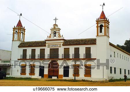 Spain, Andalucia, Andalusia, Huelva, Aldea del rocio, El rocio, Rocio View Large Photo Image Stock Photography - Spain, Andalucia, Andalusia, Huelva, Aldea del rocio, El rocio, Rocio. Fotosearch