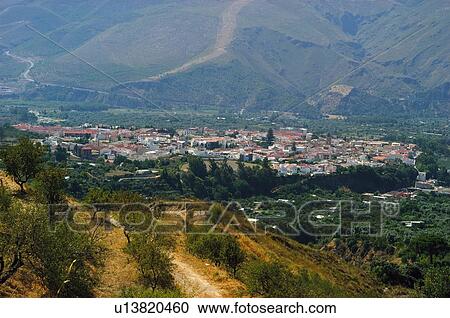 Spain, Andalucia, Andalusia, Granada, Orgiba, Village, Mountain View Large Photo Image Stock Image - Spain, Andalucia, Andalusia, Granada, Orgiba, Village, Mountain. Fotosearch