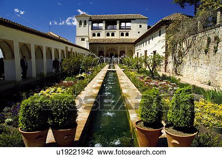 Spain, Andalucia, Andalusia, Granada, Architecture, Art, Monument View Large Photo Image Stock Image - Spain, Andalucia, Andalusia, Granada, Architecture, Art, Monument. Fotosearch