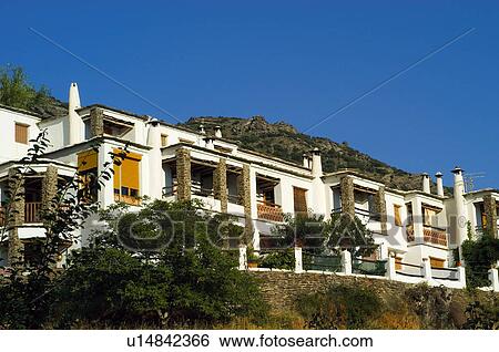 Spain, Andalucia, Andalusia, Granada, Bubion, Village, Mountain View Large Photo Image Stock Photograph - Spain, Andalucia, Andalusia, Granada, Bubion, Village, Mountain. Fotosearch
