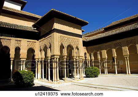 Stock Photography - Spain, Andalucia, Andalusia, Granada, Architecture, Art, Monument. Fotosearch