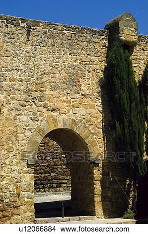 Picture - Spain, Andalucia, Andalusia, Jaen, Ubeda, City, Gate. Fotosearch