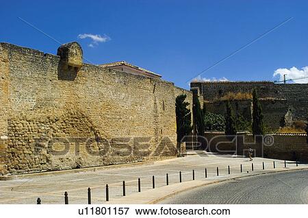 Spain, Andalucia, Andalusia, Jaen, Ubeda, City, Wall View Large Photo Image Stock Photo - Spain, Andalucia, Andalusia, Jaen, Ubeda, City, Wall. Fotosearch