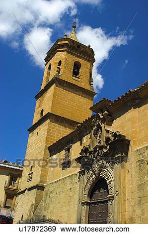 Spain, Andalucia, Andalusia, Jaen, Ubeda, Cathedral, Belfry View Large Photo Image Stock Photo - Spain, Andalucia, Andalusia, Jaen, Ubeda, Cathedral, Belfry. Fotosearch