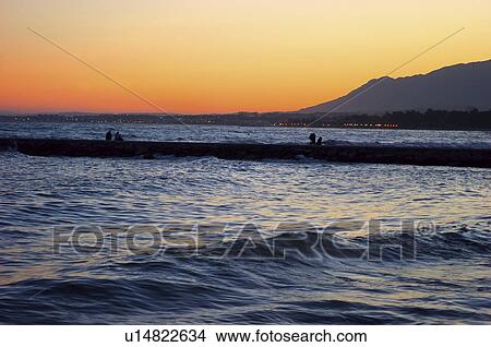 Picture - Spain, Andalucia, Andalusia, Malaga, Marbella, Nature, Sea. Fotosearch