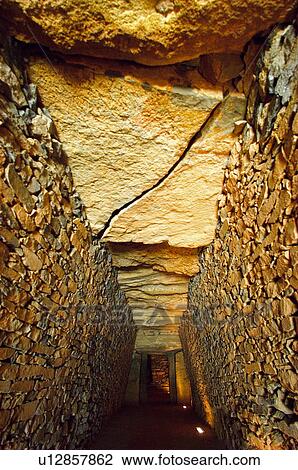 Stock Image - Spain, Andalucia, Andalusia, Malaga, Antequera, Prehistoric, Prehistory. Fotosearch