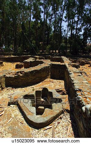 Stock Photography - Spain, Andalucia, Andalusia, Malaga, Marbella, Ruins, Exterior. Fotosearch