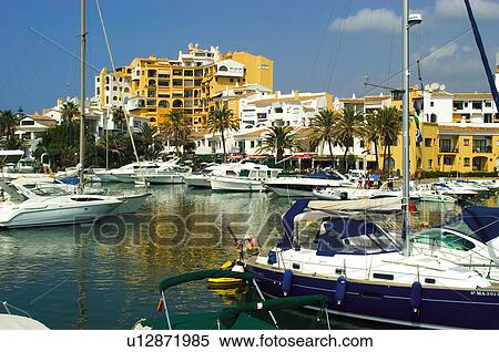 Stock Photography - Spanish harbor. Fotosearch