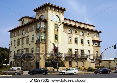 Spain, Galicia, Coruña, A coruña, City, Town, Building View Large Photo Image Stock Image - Spain, Galicia, Coruña, A coruña, City, Town, Building. Fotosearch
