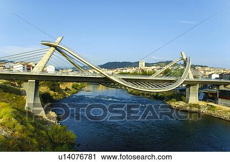 Spain Galicia Orense architecture bridge View Large Photo Image Stock Image - Spain Galicia Orense architecture bridge. Fotosearch