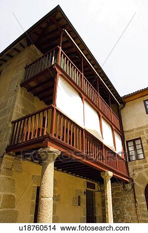 Spain, Galicia, Orense, Architecture, Building, Column, Columns View Large Photo Image Picture - Spain, Galicia, Orense, Architecture, Building, Column, Columns. Fotosearch