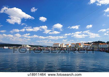 Spain, Galicia, Pontevedra, Ogrove, O grove, Rias baixas, Ria arousa View Large Photo Image Picture - Spain, Galicia, Pontevedra, Ogrove, O grove, Rias baixas, Ria arousa. Fotosearch