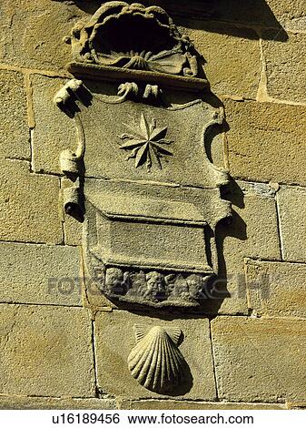 Spain, Galicia, Santiago, Compostela, Santiago compostela, Facade, Architecture details View Large Photo Image Stock Photograph - Spain, Galicia, Santiago, Compostela, Santiago compostela, Facade, Architecture details. Fotosearch