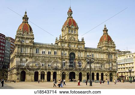 Spanish town hall View Large Photo Image Picture - Spanish town hall. Fotosearch