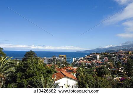 Stock Image - Spain, Canary islands, Island, Islands, Tenerife, Sea, Nature. Fotosearch