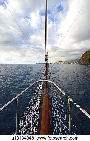 Spain, Canary islands, Island, Islands, Tenerife, Boat, Ship View Large Photo Image Stock Photo - Spain, Canary islands, Island, Islands, Tenerife, Boat, Ship. Fotosearch