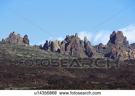 Stock Photo - Spain, Canary islands, Island, Islands, Tenerife, Nature, Mountain. Fotosearch
