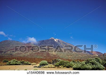 Stock Photo - Spain, Canary islands, Island, Islands, Tenerife, Nature, Mountain. Fotosearch