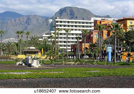 Stock Photo - Spain, Canary islands, Island, Islands, Tenerife, South, South tenerife. Fotosearch