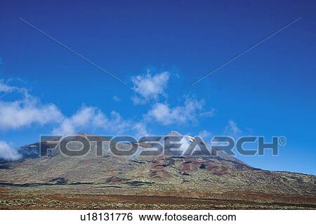 Stock Photograph - Spain, Canary islands, Island, Islands, Tenerife, Nature, Mountain. Fotosearch