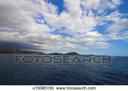 Stock Photography - Spain, Canary islands, Island, Islands, Tenerife, South, South tenerife. Fotosearch