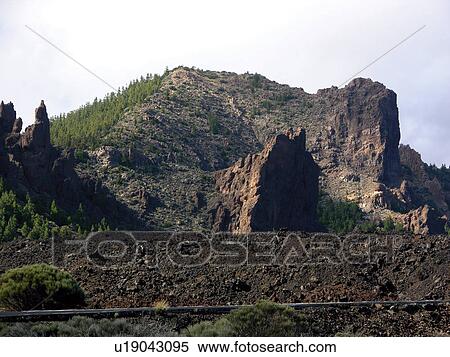 Spain, Canary islands, Island, Islands, Tenerife, Nature, Mountain View Large Photo Image Stock Photography - Spain, Canary islands, Island, Islands, Tenerife, Nature, Mountain. Fotosearch