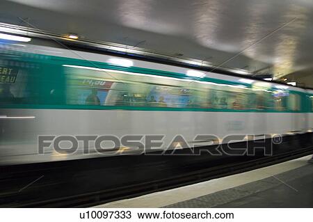 Europe, France, Paris, European city, City, Town, Underground View Large Photo Image Stock Image - Europe, France, Paris, European city, City, Town, Underground. Fotosearch